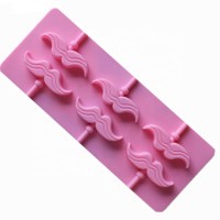 Mustache Shape Silicone Sugar Chocolates Cake Mould