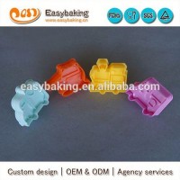 2016 Hot Sale Wholesale Custom Car 3D Plastic Cookie Cutter Set