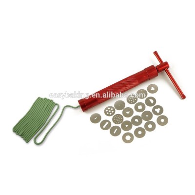 Cake decorating tools gum paste fondant gun clay extruder