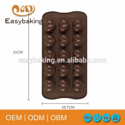 Food Grade 15 Cavities Homemade Craft Silicone Chocolate Mold