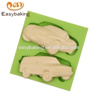 2017 custom made factory price cars shape silicone molds for cake decorating