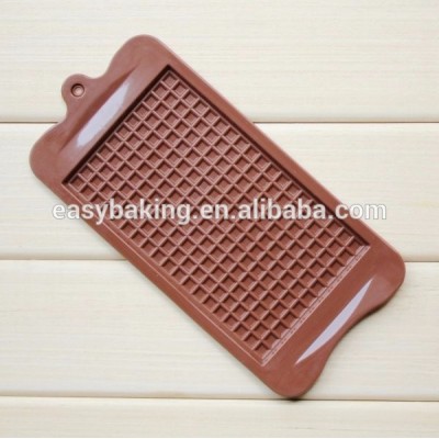 New Square Grid Bar Chocolate Mold Silicone Fondant Mold Sugar Candy Jelly Jello